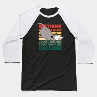 Silly possum Baseball T-Shirt